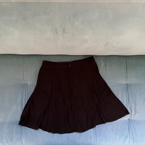 Reformation Flounce Skirt - Black Size 4 - Picture 3 of 3